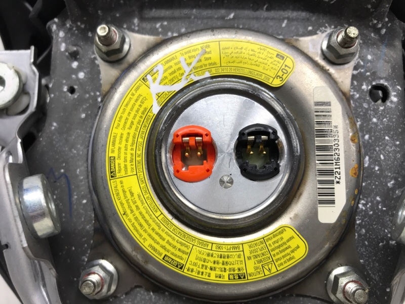 Подушка безопасности в руль RX 350 2003-2009 XU30 3.5 Бензин 2GRFE