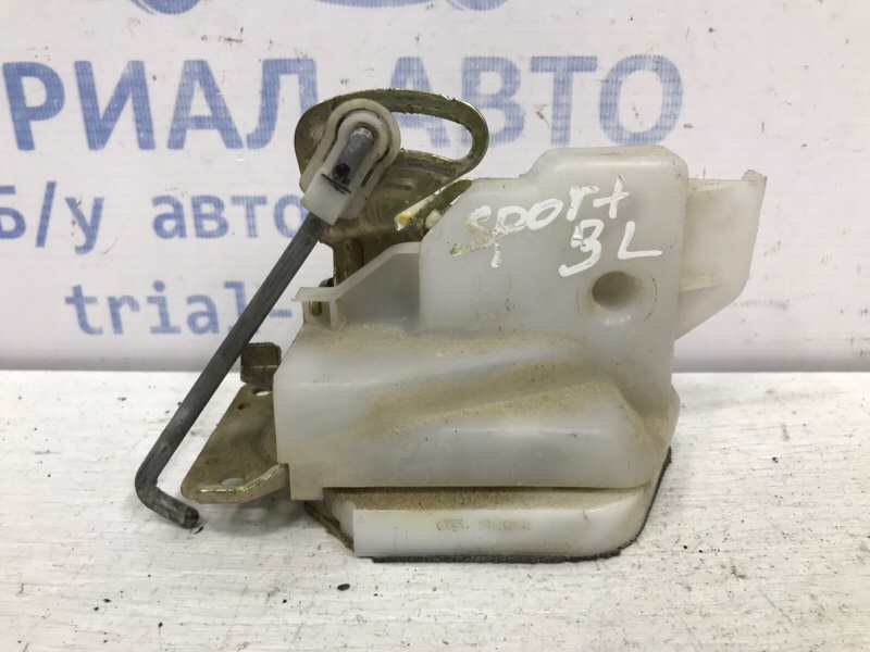 Замок двери задний левый Mitsubishi Pajero Sport 1996-2008 K9 2.5 Diesel 4D56 МКПП MR313409 Б/У