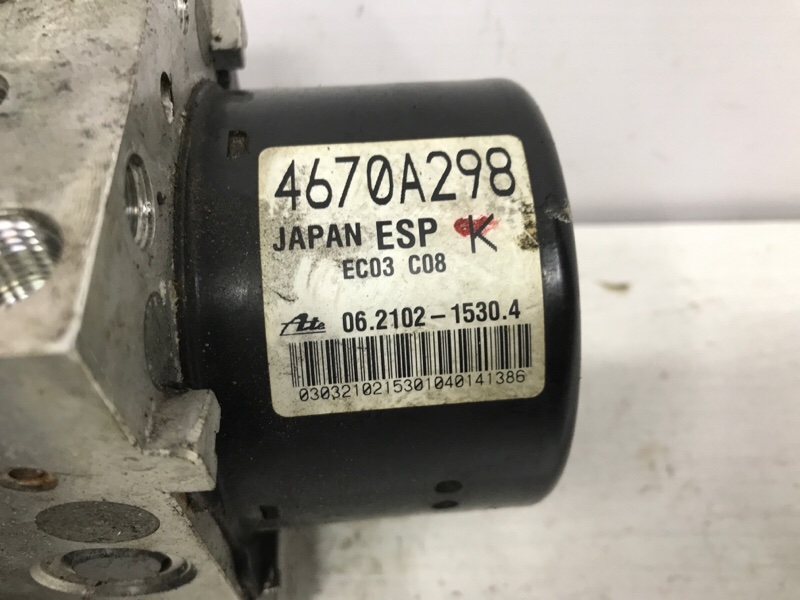 Блок abs ASX 2010- GA 1.8 Diesel 4N13