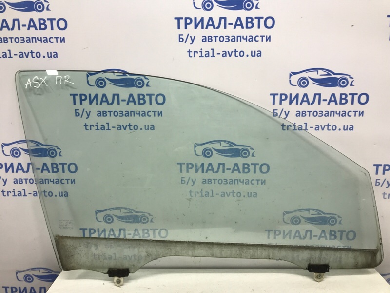 Стекло двери переднее правое Mitsubishi ASX 2010- GA 1.8 Diesel 4N13 5706A272 Б/У