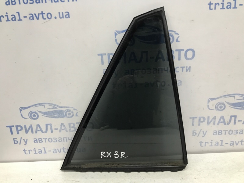Стекло двери задней правой (форточка) Lexus RX 350 2003-2009 XU30 3.5 Бензин 2GRFE 6812348110 Б/У