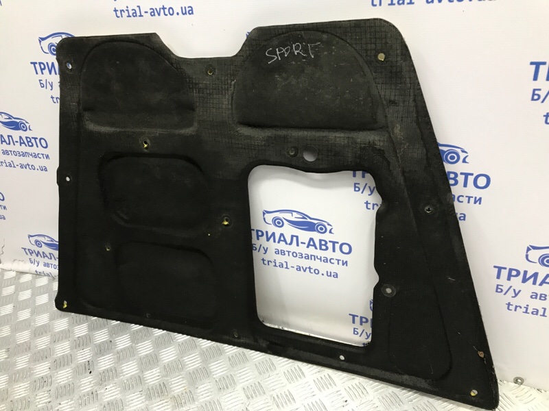 Обшивка капота Mitsubishi Pajero Sport K9 2.5 Diesel 4D56 МКПП