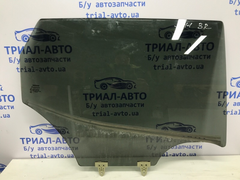 Стекло двери заднее правое Nissan Qashqai 2013-2022 J11 1.5 Diesel K9K 823004ET0A Б/У