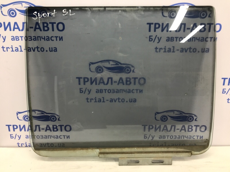 Стекло двери заднее левое Mitsubishi Pajero Sport 1996-2008 K9 2.5 Diesel 4D56 МКПП MR237925 Б/У