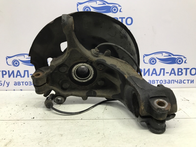 Кулак поворотный левый со ступицей Nissan Qashqai 2013-2022 J11 1.5 Diesel K9K 400154EA0A Б/У