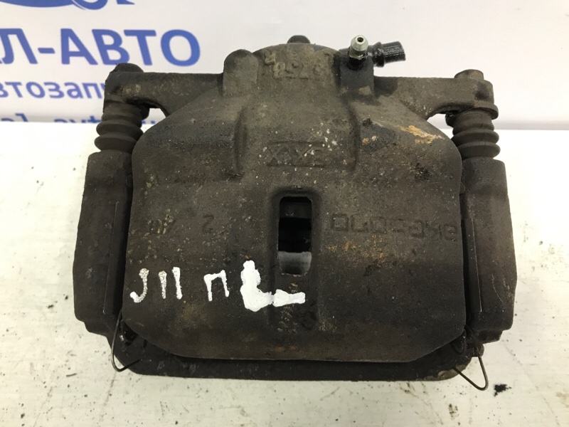 Суппорт передний левый Nissan Qashqai 2013-2022 J11 1.5 Diesel K9K 410114EA0A Б/У