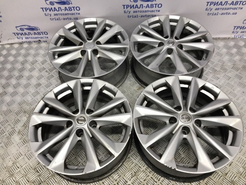 Диски титан комплект R17 Nissan Qashqai 2013-2022 J11 1.5 Diesel K9K D03004EA1B Б/У