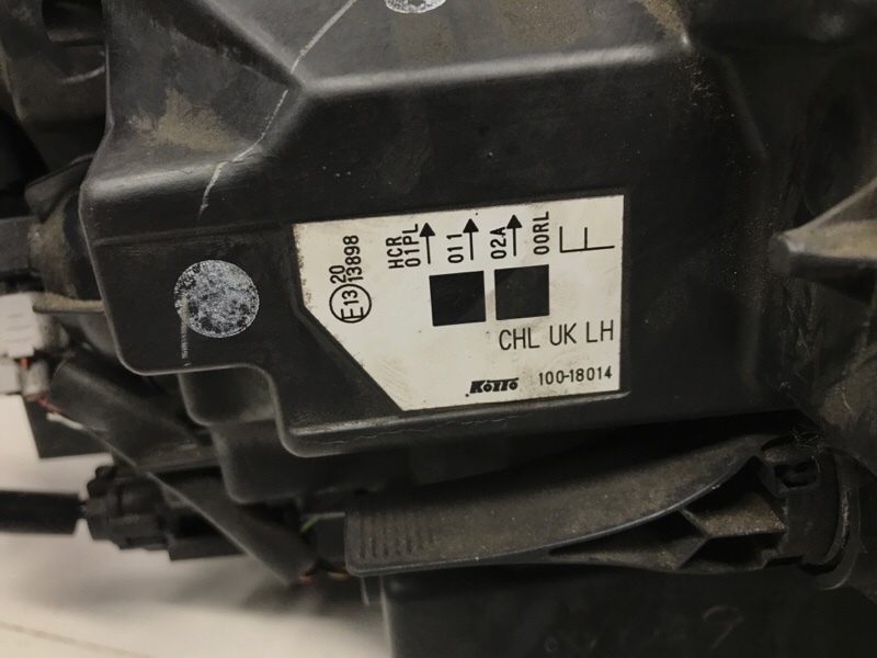 Фара левая галоген Qashqai 2013-2022 J11 1.5 Diesel K9K