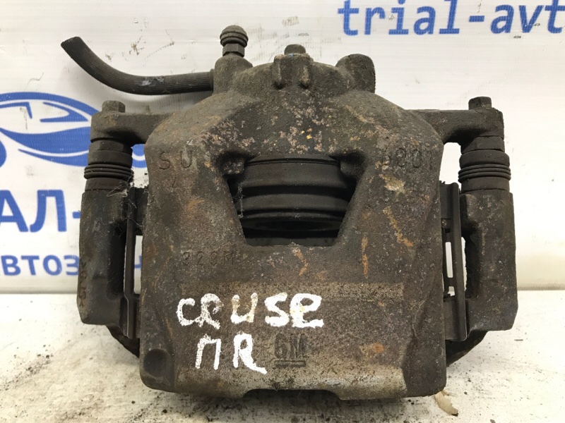 Запчасть суппорт передний правый Chevrolet Cruze 2008-2016 J300 1.6 бензин F16D4 13301227 Б/У Суппорт передний правый Chevrolet Cruze 2008-2016 J300 1.6 бензин F16D4 13301227 Б/У