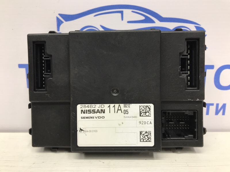 Блок комфорта Nissan X-Trail 2007-2014 T31 2.0 Diesel M9R 284B2JD11A Б/У