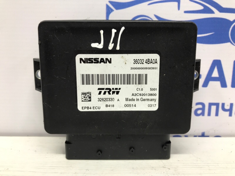 Блок управления Nissan Qashqai 2013-2022 J11 1.5 Diesel K9K 360324BA0A Б/У