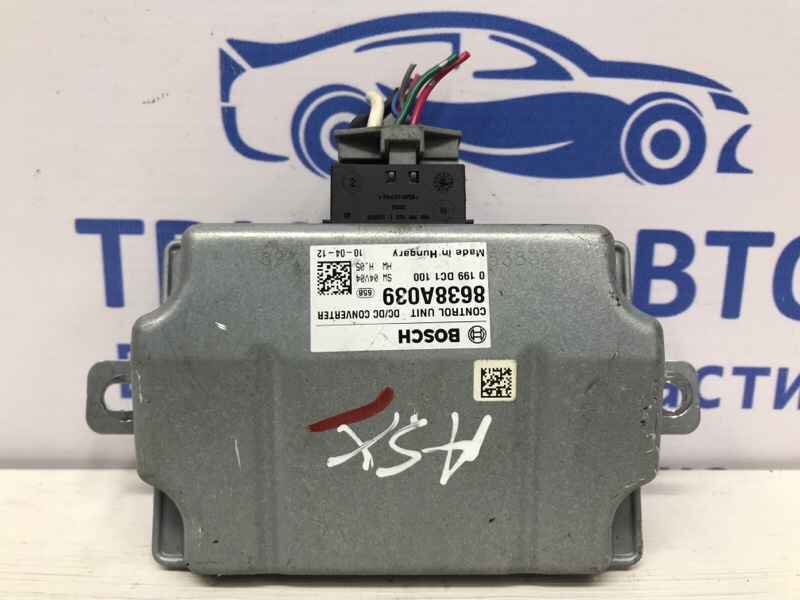 Блок управления Mitsubishi ASX 2010- GA 1.8 Diesel 4N13 8638A039 Б/У