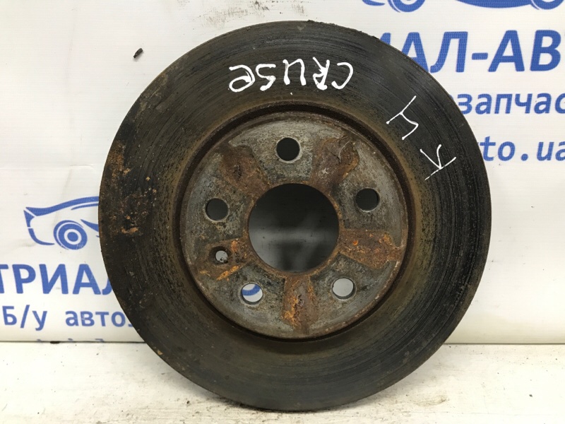 Диск тормозной передний Chevrolet Cruze 2009-2016 J300 1.6 бензин F16D4 13502045 Б/У
