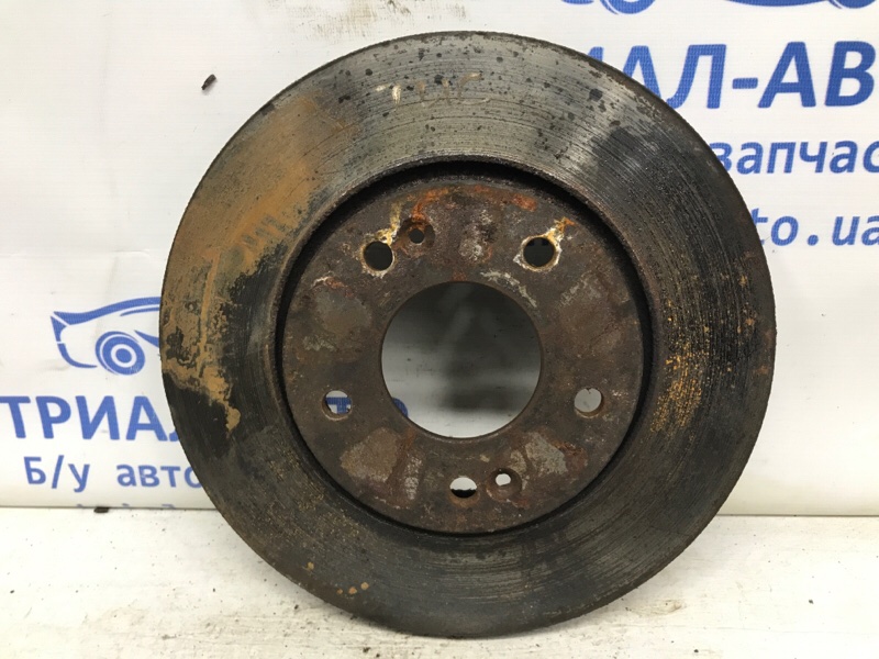 Диск тормозной передний Hyundai Tucson 2004-2009 JM 2.0 diesel D4EA 517122C000 Б/У