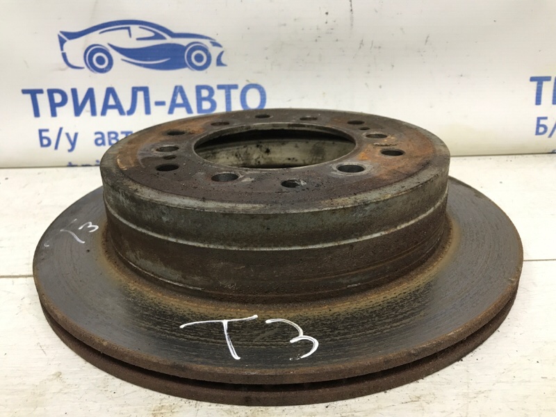 Диск тормозной задний Toyota Prado J120 3.0 Diesel 1KDFTV