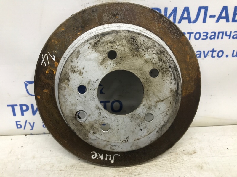 Диск тормозной задний Nissan Juke 2010-2019 F15 1.6 turbo MR16DDT 43206JD00A Б/У
