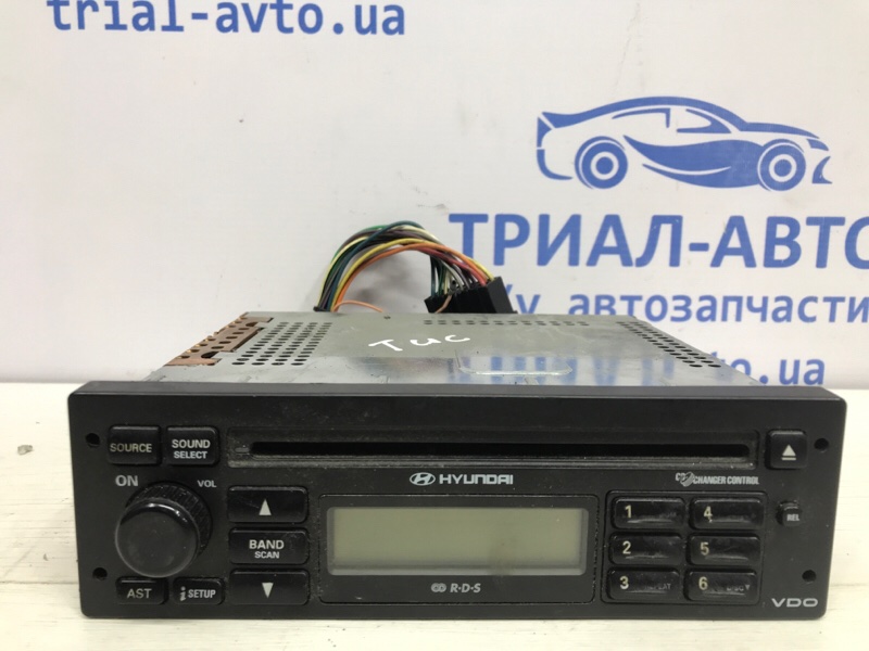Магнитофон Hyundai Tucson 2004-2009 JM 2.0 diesel D4EA МКПП Б/У
