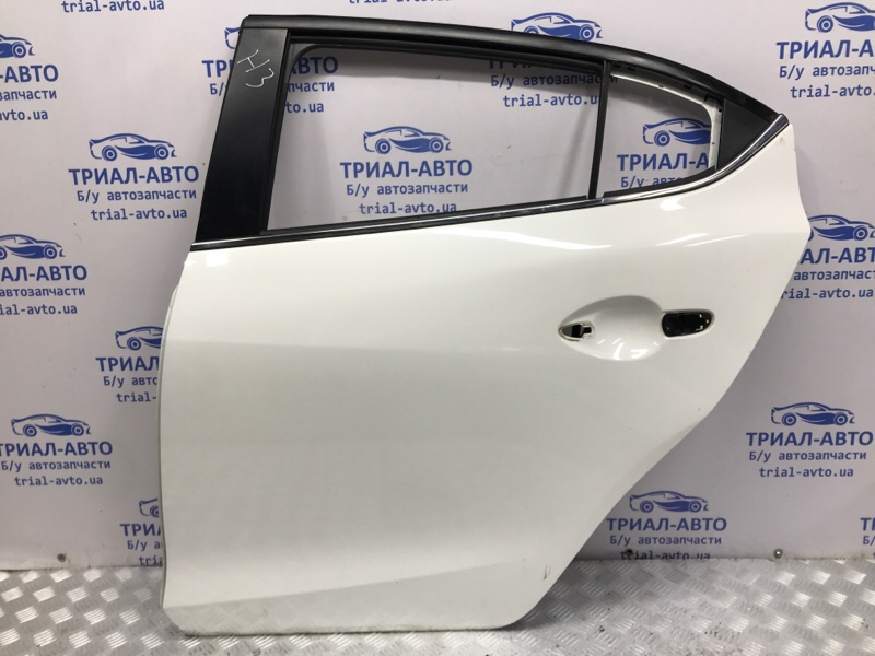 Запчасть дверь задняя левая Mazda 3 2013-2019 BM 2.2 diesel BHY0-73-02XF Б/У Дверь задняя левая Mazda 3 2013-2019 BM 2.2 diesel BHY0-73-02XF Б/У
