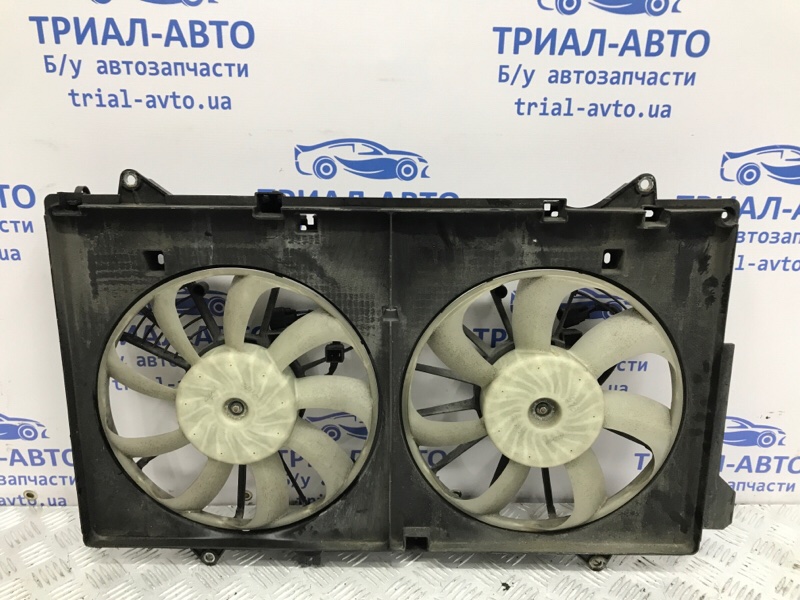 Диффузор с вентилятором радиатора Mazda CX 5 2011-2017 KE 2.2 diesel SH01-15-210 Б/У