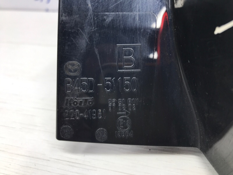 Фонарь задний внешний правый 3 2013-2019 BM 2.2 diesel