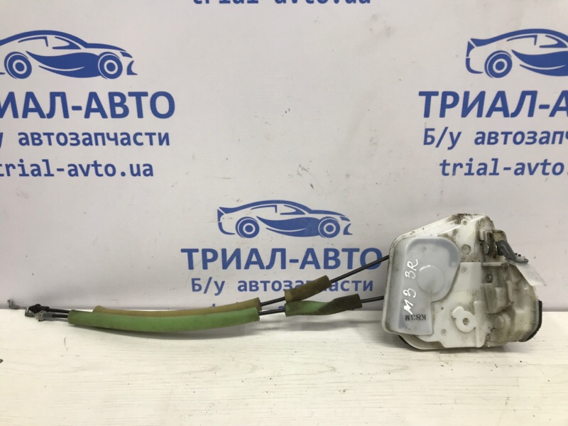Замок двери задний правый Mazda 3 2013-2019 BM 2.2 diesel BHN9-72-310A Б/У