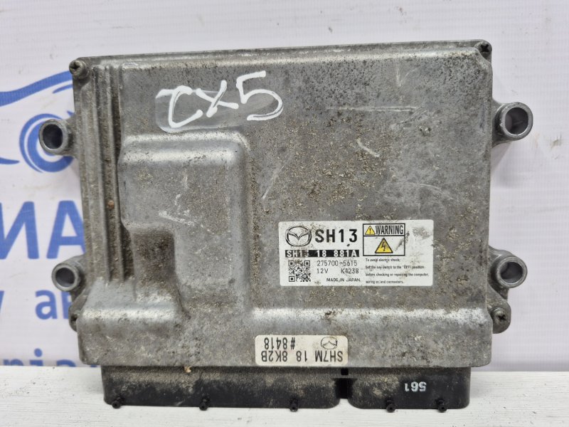 Блок управления двигателем Mazda CX 5 2011-2017 KE 2.2 diesel SH1318881A Б/У