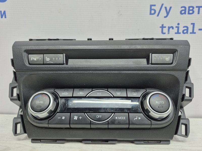Блок управления климат-контролем Mazda 3 2013-2019 BM 2.2 diesel B45D61190E Б/У
