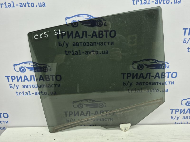 Стекло двери заднее левое Mazda CX 5 2011-2017 KE 2.2 diesel KA0H-73-510 Б/У