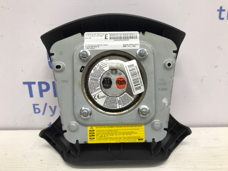 Подушка безопасности в руль Avensis 2003-2009 T25 1.8 бензин 1ZZFE