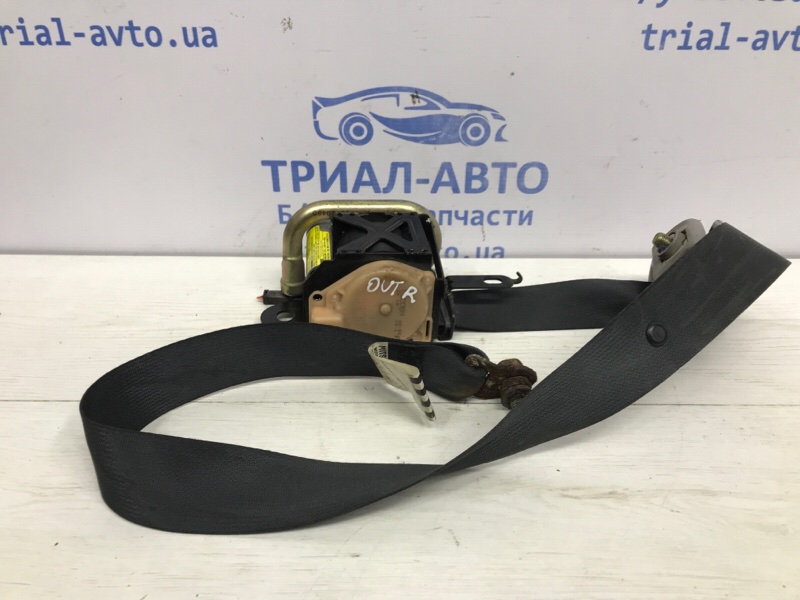 Ремень безопасности передний правый Mitsubishi Outlander 2003-2007 CU 2.4 бензин 4G69 MN124690HB Б/У