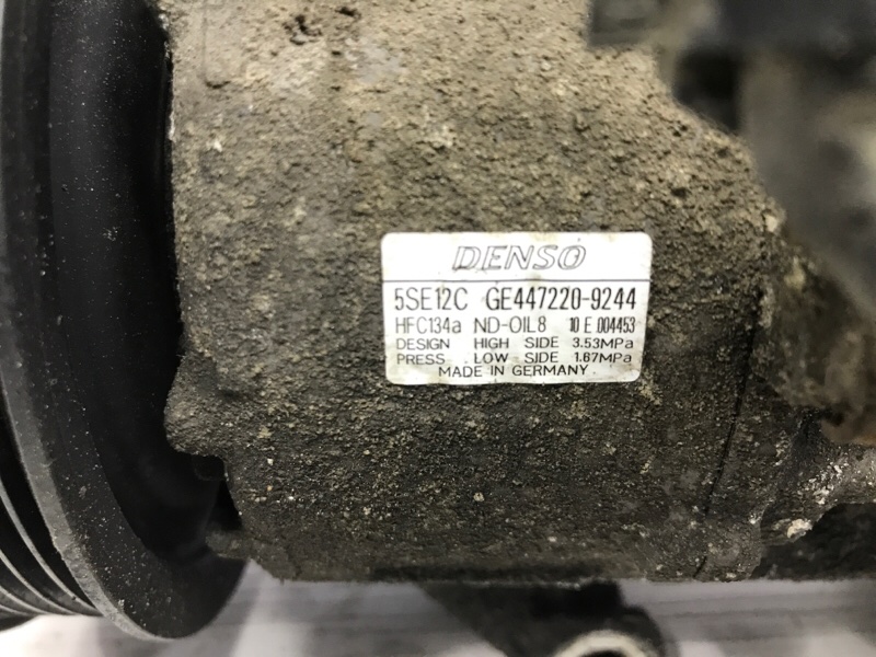 Компрессор кондиционера Avensis 2003-2009 T25 1.8 бензин 1ZZFE