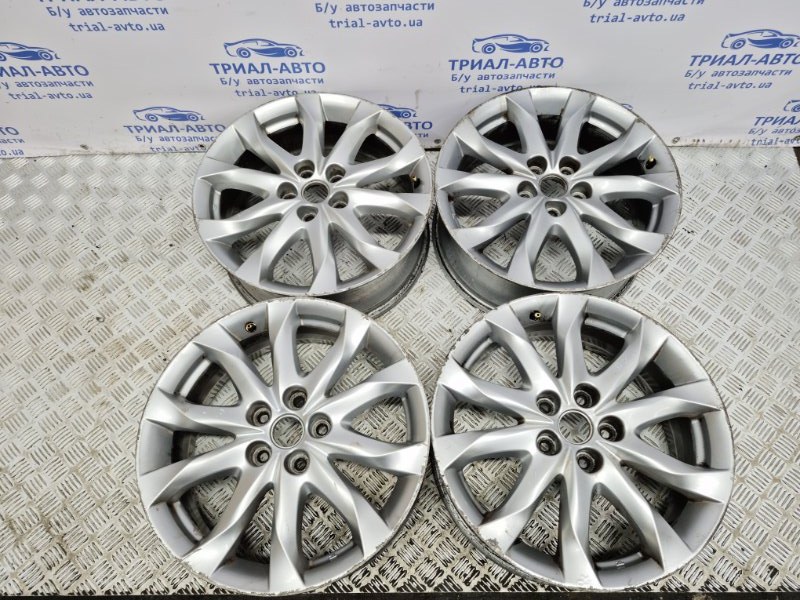 Диски титан комплект R18 Mazda 3 2013-2019 BM 2.2 diesel Б/У
