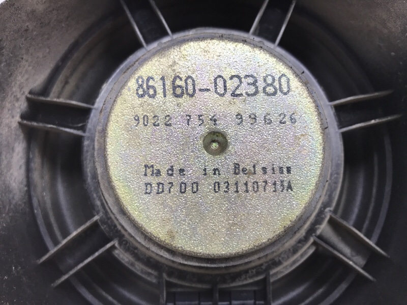 Динамик музыкальный задний Toyota Avensis T25 1.8 бензин 1ZZFE Динамик музыкальный задний Toyota Avensis T25 1.8 бензин 1ZZFE