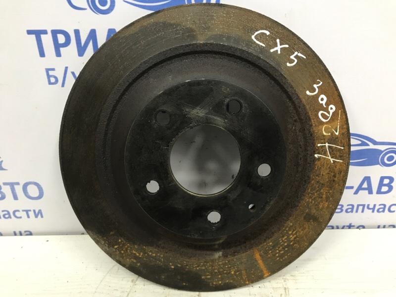Диск тормозной задний Mazda CX 5 2011-2017 KE 2.2 diesel K011-26-251B Б/У