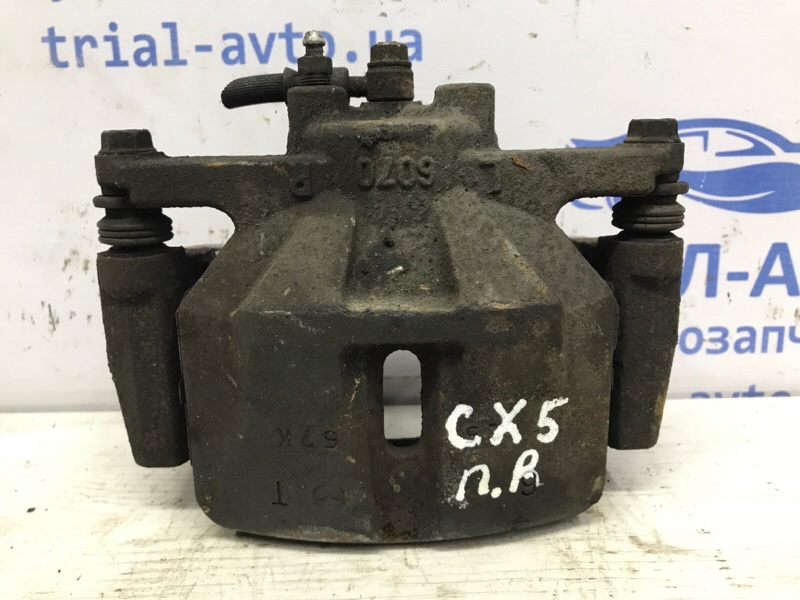 Суппорт передний правый Mazda CX 5 2011-2017 KE 2.2 diesel K0Y1-33-98Z Б/У