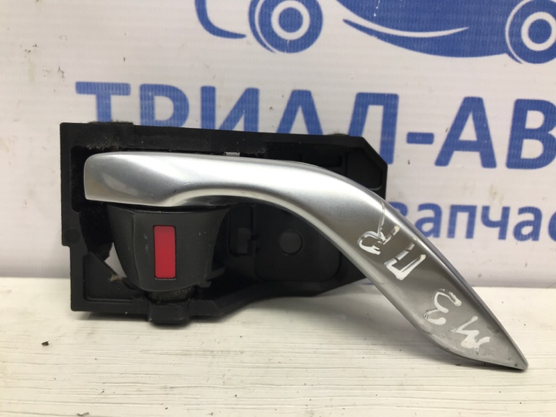 Ручка двери внутренняя правая Mazda 3 2013-2019 BM 2.2 diesel BHP2-58-330A Б/У