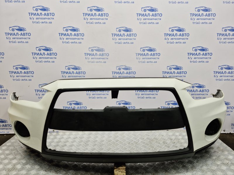 Бампер передний Mitsubishi Outlander 2007-2012 XL 2.2 diesel 4N14 6400C433 Б/У