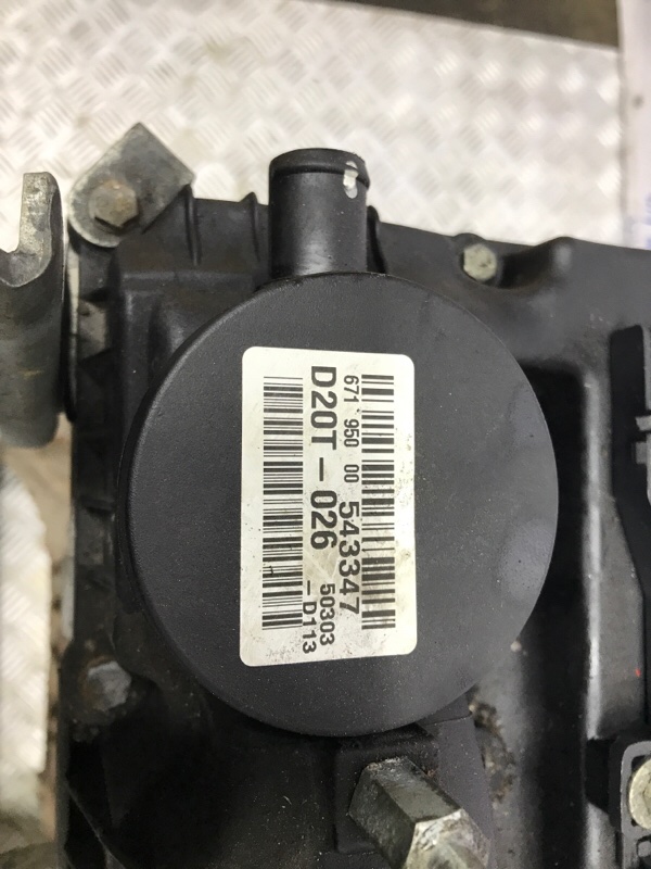 Двигатель Korando 2010-2019 C200 2.0 diesel D20DTF Двигатель Korando 2010-2019 C200 2.0 diesel D20DTF