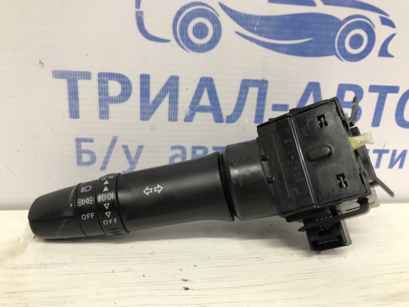 Переключатель подрулевой левый(поворотники) Mitsubishi L200 2006-2015 KB 2.5 дизель 4D56U 8614A067 Б/У