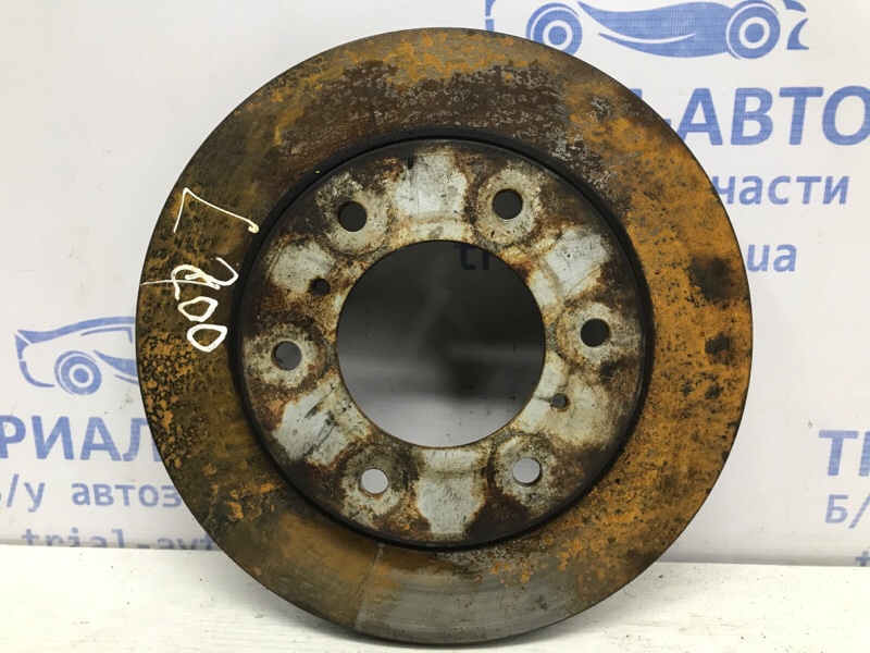 Диск тормозной передний Mitsubishi L200 2006-2015 KB 2.5 дизель 4D56U MN102276 Б/У