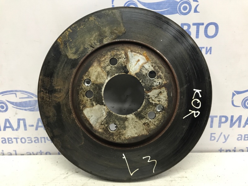 Диск тормозной передний SsangYong Korando 2010-2019 C200 2.0 diesel D20DTF 4144134000 Б/У