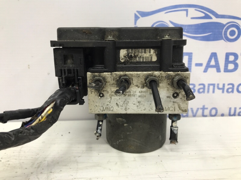 Блок abs Nissan Tiida 2004-2014 C11 1.6 Бензин HR16 47660EM10A Б/У