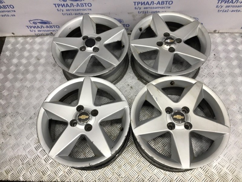 Диски титан комплект R17 Chevrolet Epica 2006-2013 V250 2.0 бензин X20D1 96639769 Б/У