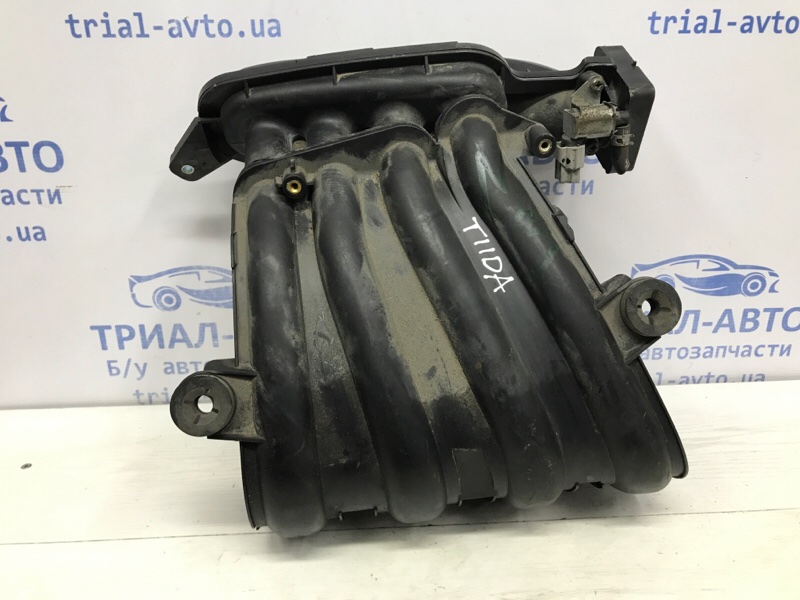 Коллектор впускной пластик Nissan Tiida 2004-2014 C11 1.6 Бензин HR16 14001EE00B Б/У