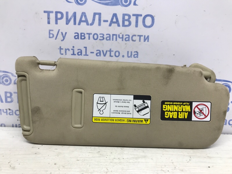 Козырек солнцезащитный левый Santa fe 2005-2012 CM 2.7 бензин G6EA