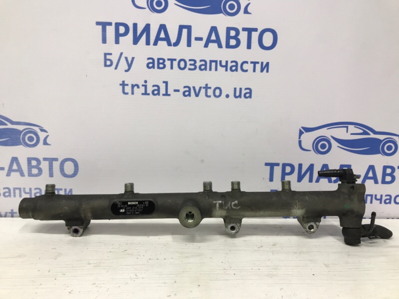 Топливная рампа Hyundai Tucson 2004-2009 JM 2.0 diesel D4EA 3140027000 Б/У