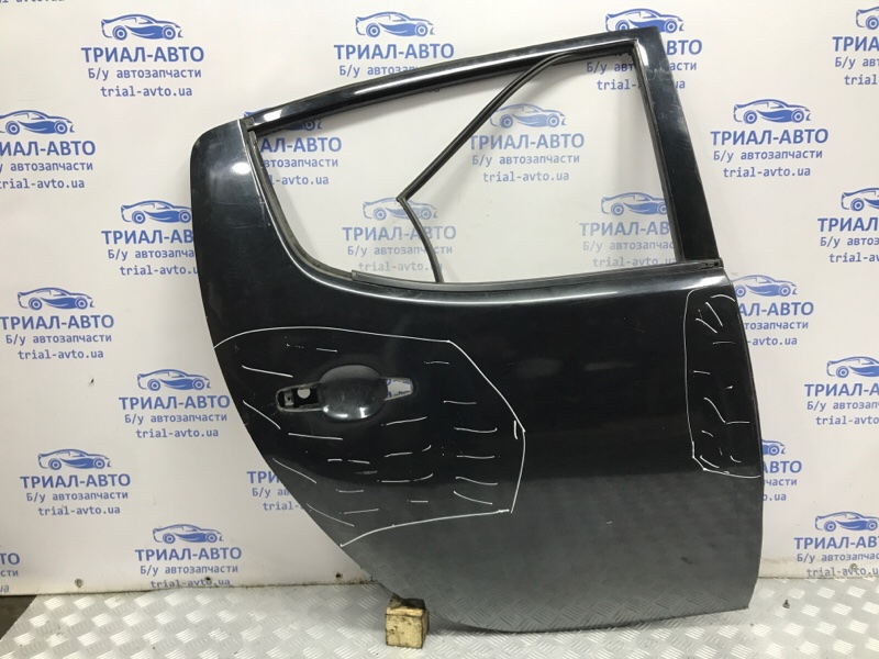 Дверь задняя правая Mitsubishi L200 2006-2015 KB 2.5 дизель 4D56U 5730A202 Б/У
