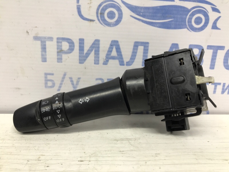 Переключатель подрулевой левый(поворотники) Mitsubishi L200 2006-2015 KB 2.5 дизель 4D56U 8614A067 Б/У