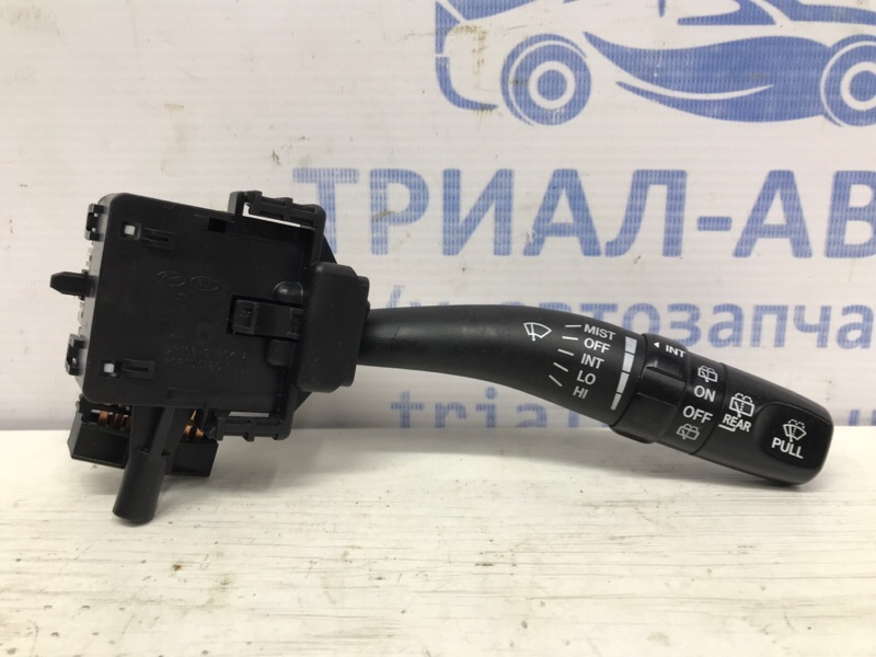 Запчасть переключатель подрулевой правый(дворники) Hyundai Santa fe 2005-2012 CM 2.7 бензин G6EA 93410-2B000-CA Б/У Переключатель подрулевой правый(дворники) Hyundai Santa fe 2005-2012 CM 2.7 бензин G6EA 93410-2B000-CA Б/У