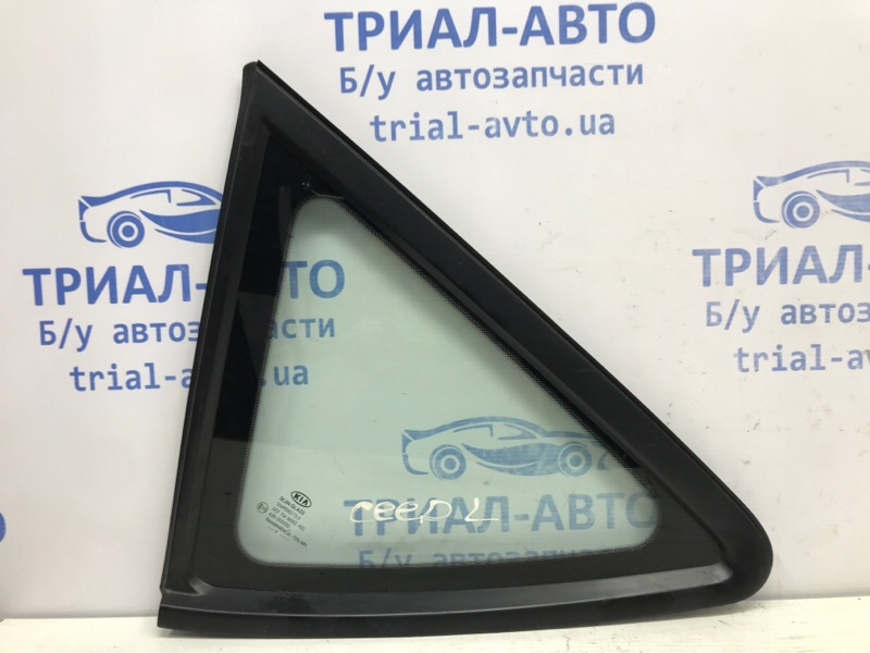 Стекло в кузов заднее левое KIA Ceed 2006-2012 ED 1.6 diesel D4FB 878101H100 Б/У
